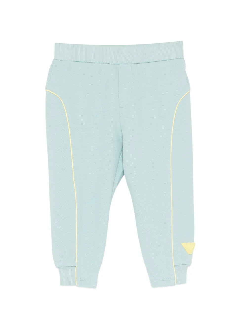 Emporio Armani Kids logo-embossed track pants - Blau