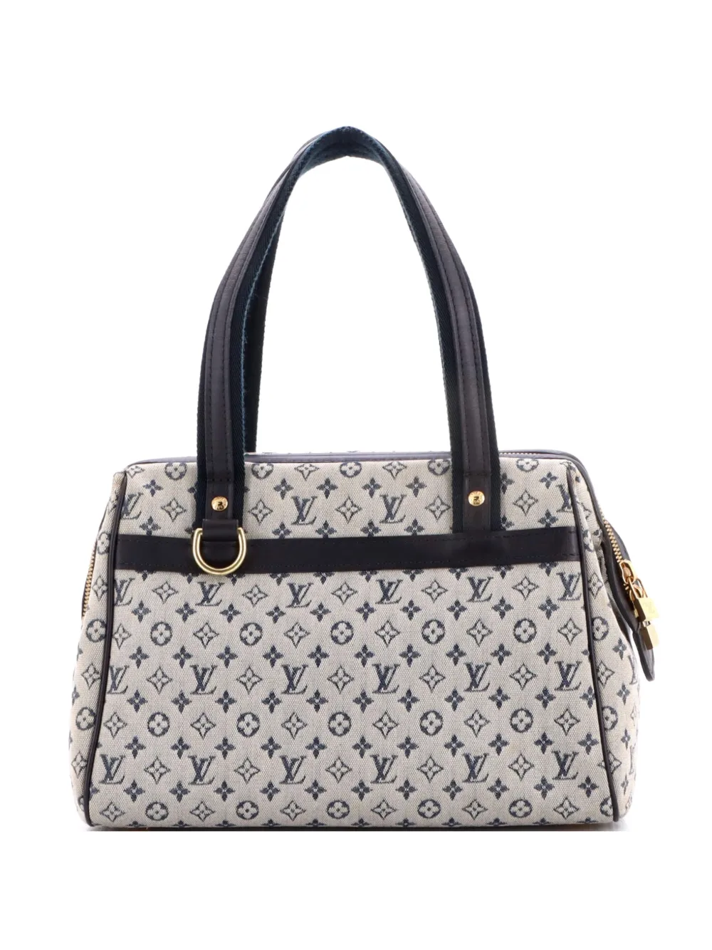 Louis Vuitton Pre-Owned Josephine Handbag Mini Lin PM shoulder bag - Blu