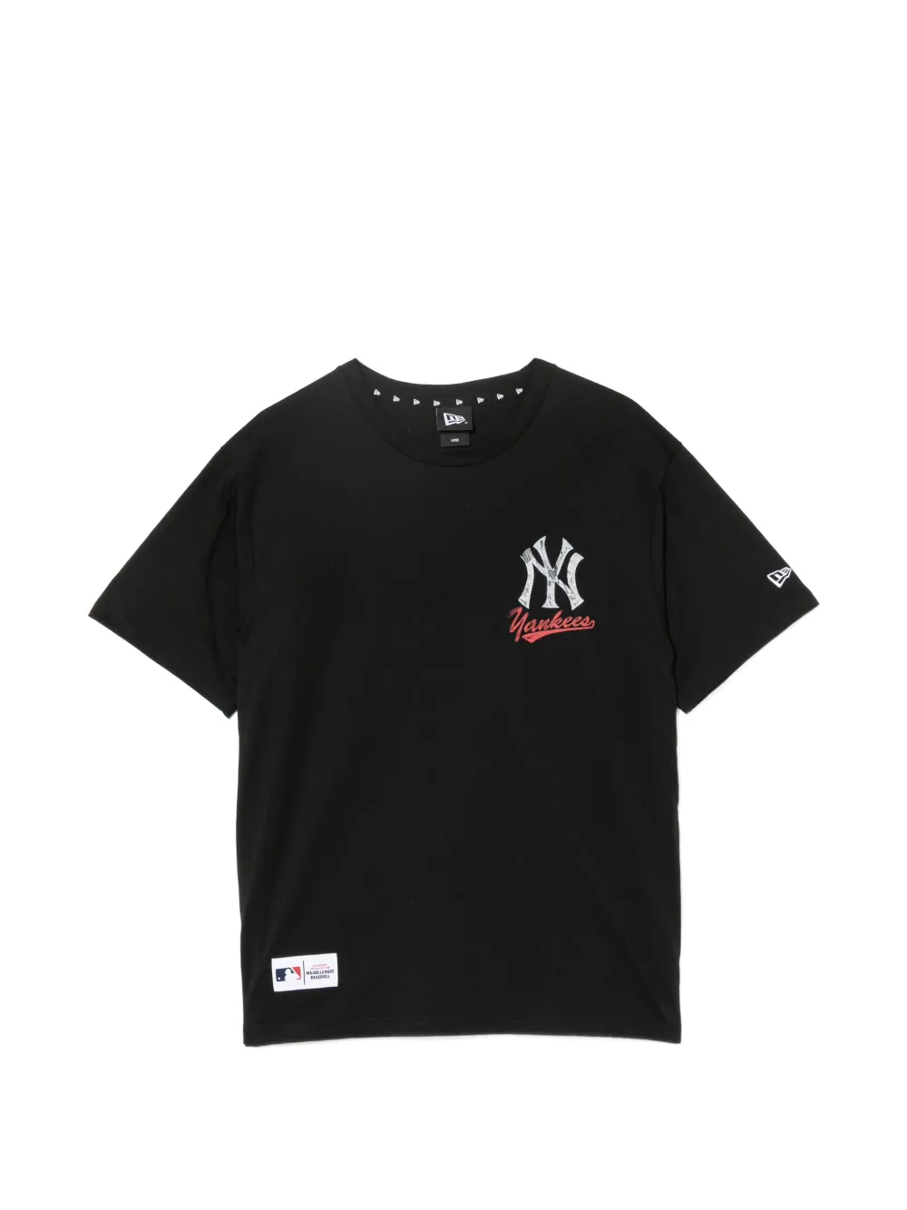 NEW ERA CAP T-shirt girocollo - Nero