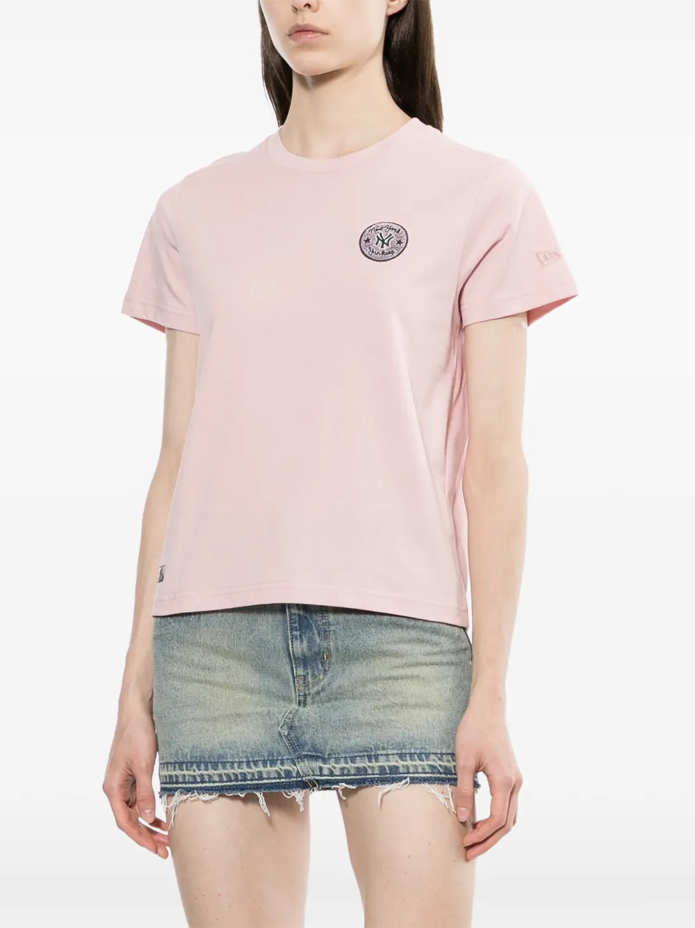  New Era Cap Ny Yankees T-shirt - Pink 