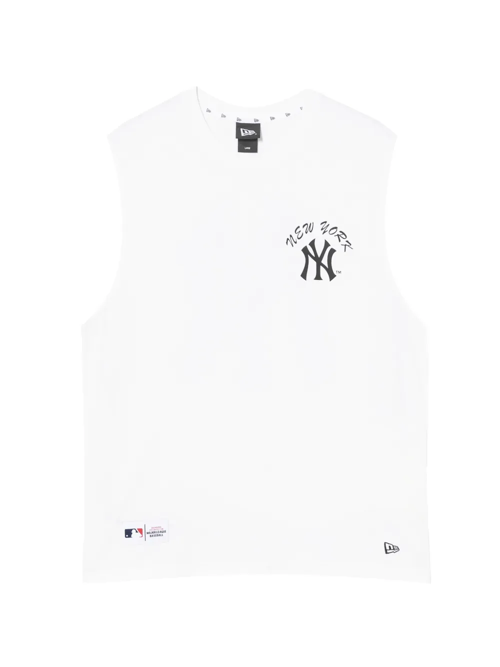 NEW ERA CAP Top smanicato - Bianco