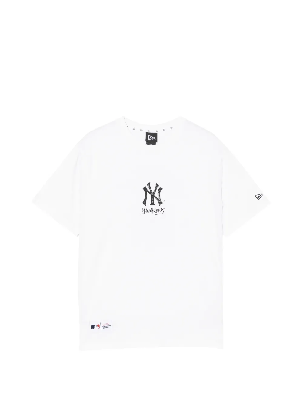 NEW ERA CAP T-shirt girocollo - Bianco