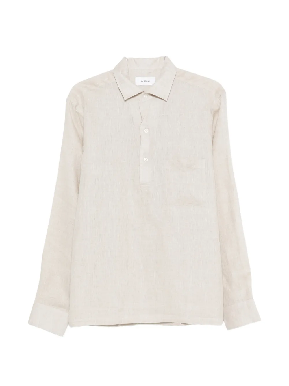 Lardini pocket polo shirt - Toni neutri