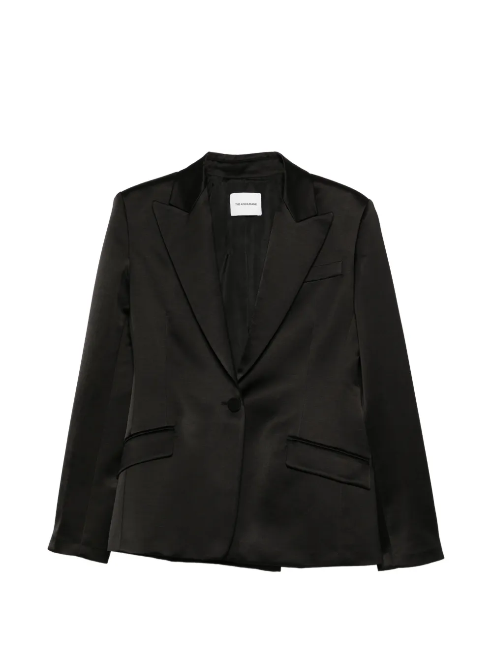 THE ANDAMANE single-breasted blazer - Nero