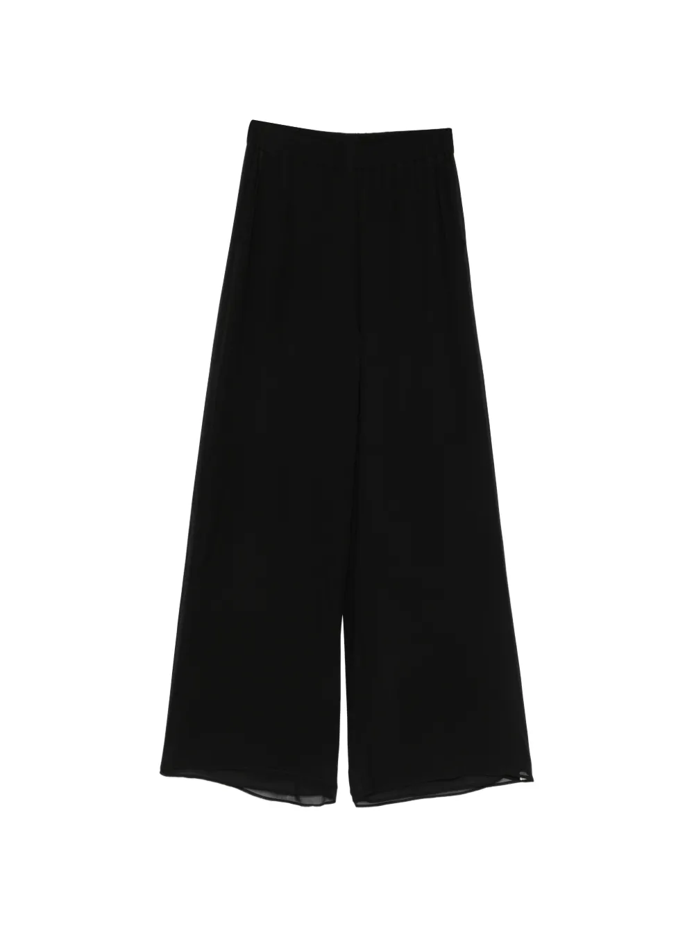 THE ANDAMANE wide-leg trousers - Nero