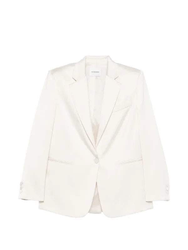 THE ANDAMANE single-breasted Blazer | White | FARFETCH