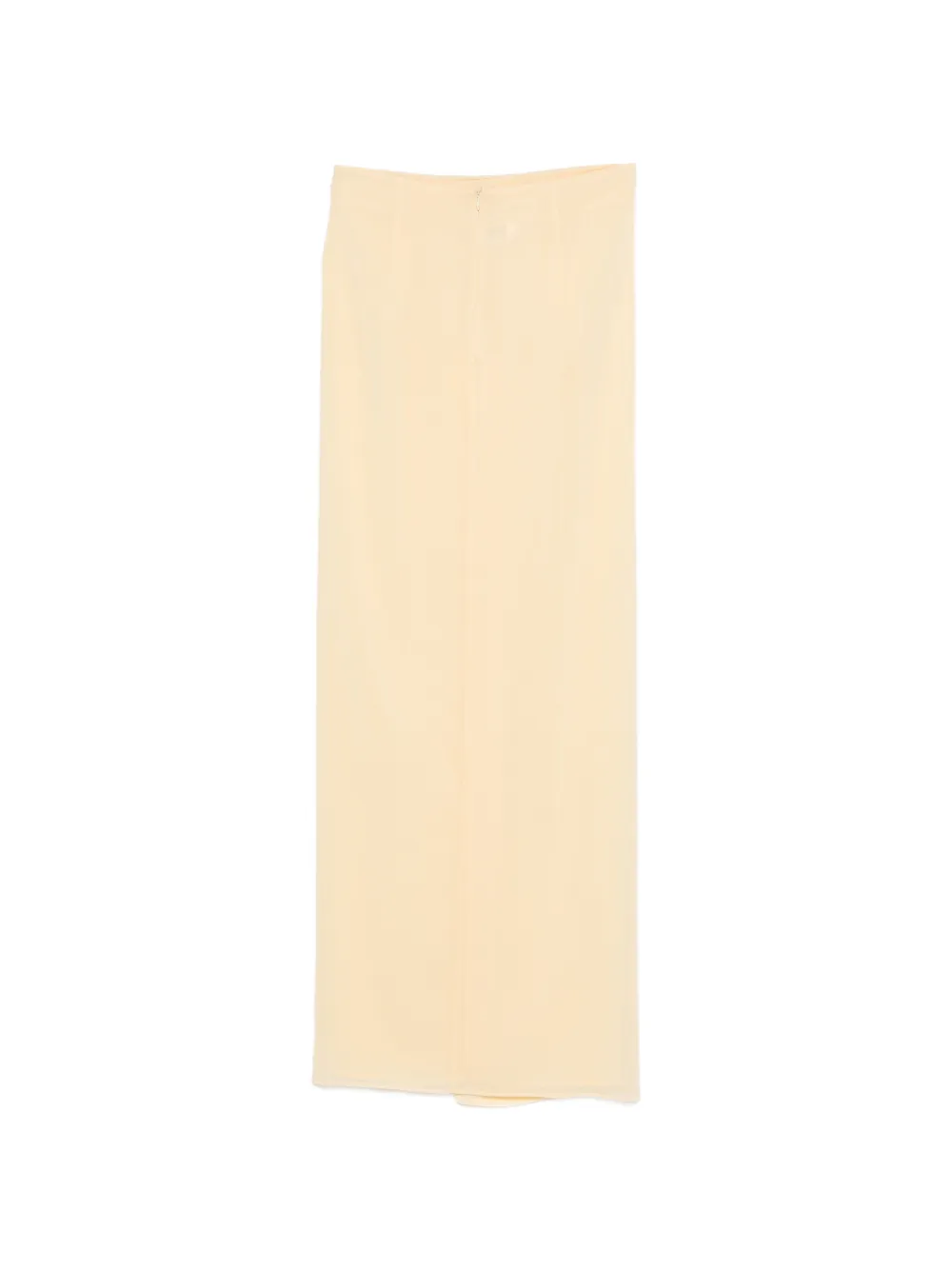  The Andamane Phoebe Draped Midi Skirt - Yellow 