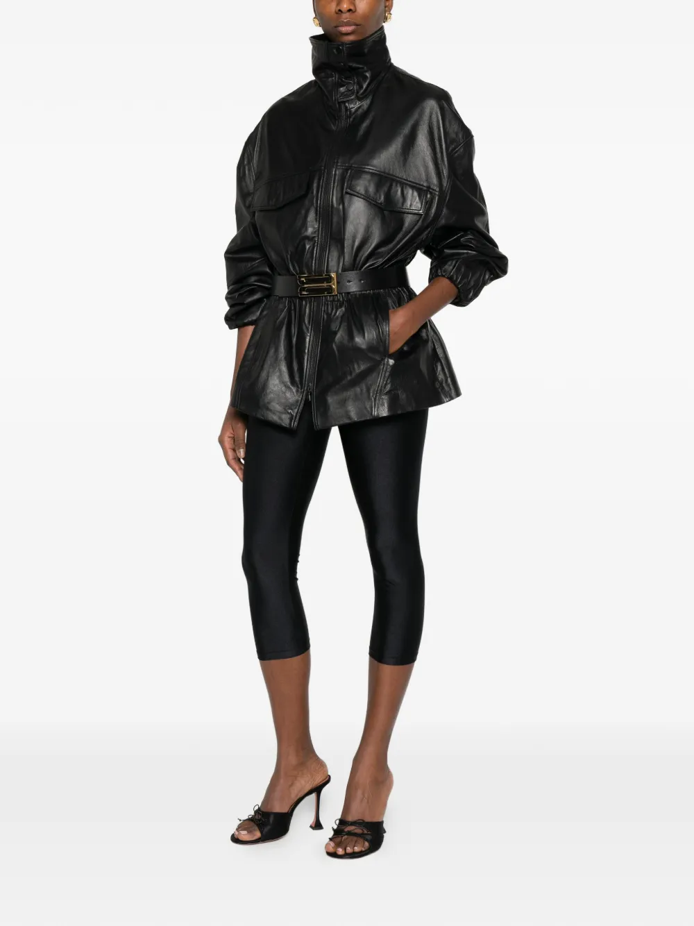  The Andamane New Holly Capri Leggings - Black 