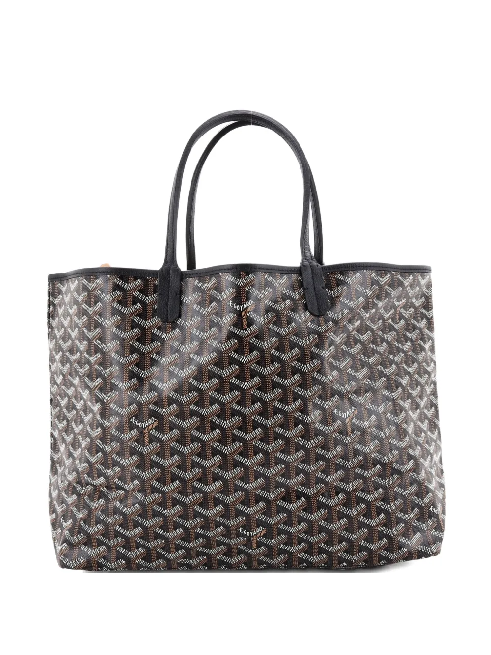 Goyard Pre-Owned Saint Louis Coated Canvas PM tote bag - Nero