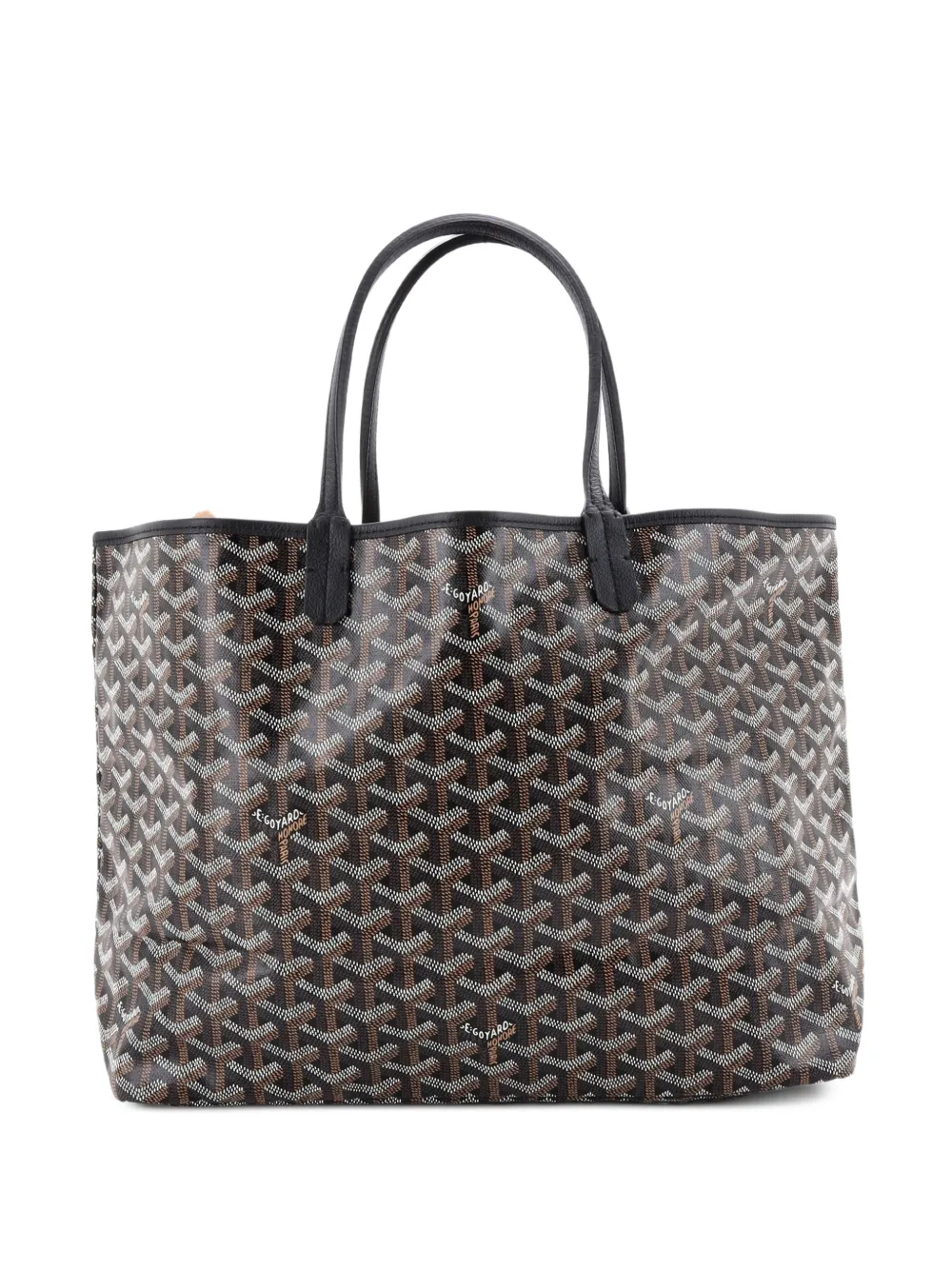 Goyard Pre-Owned Saint Louis Coated Canvas PM tote bag - Nero