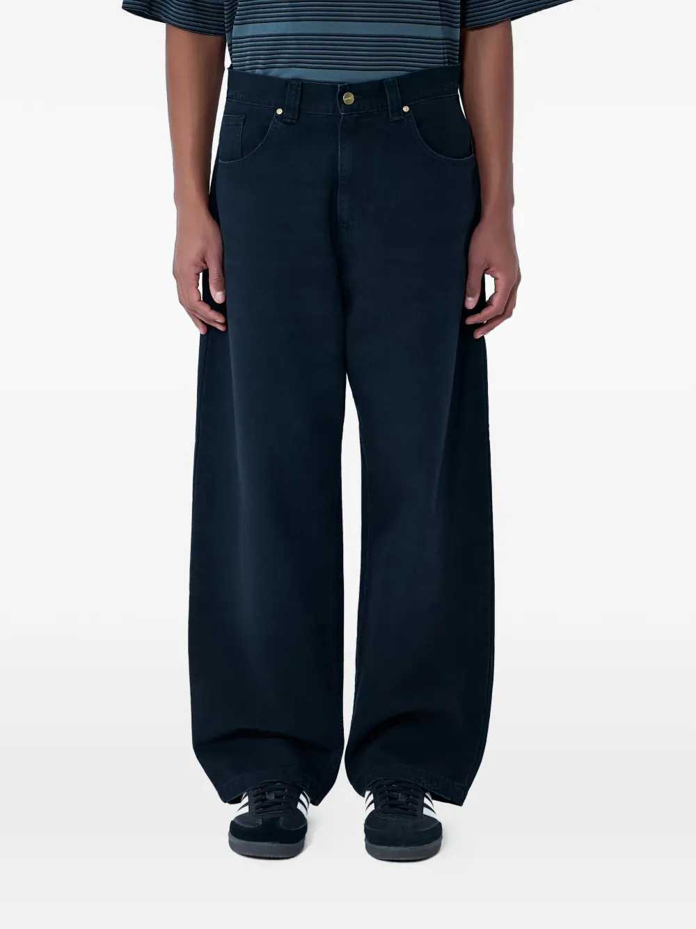 Carhartt WIP wide-leg five-pocket trousers - Nero