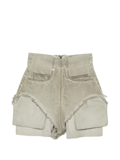 Rick Owens DRKSHDW Ausgefranste Shorts