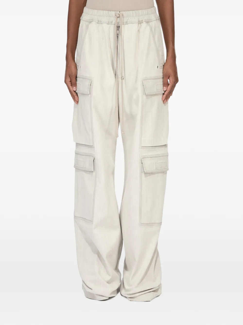 Rick Owens DRKSHDW cargo pocket jeans - Toni neutri