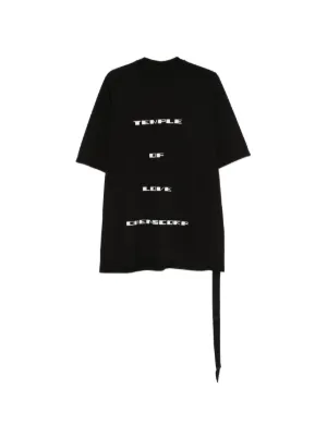 Rick Owens DRKSHDW Level T クロップド Tシャツ | ブラック | FARFETCH JP