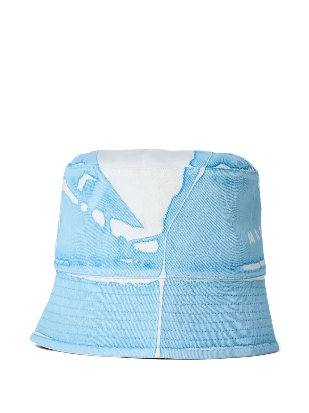  Marni Logo-motif Bucket Hat - Blue 
