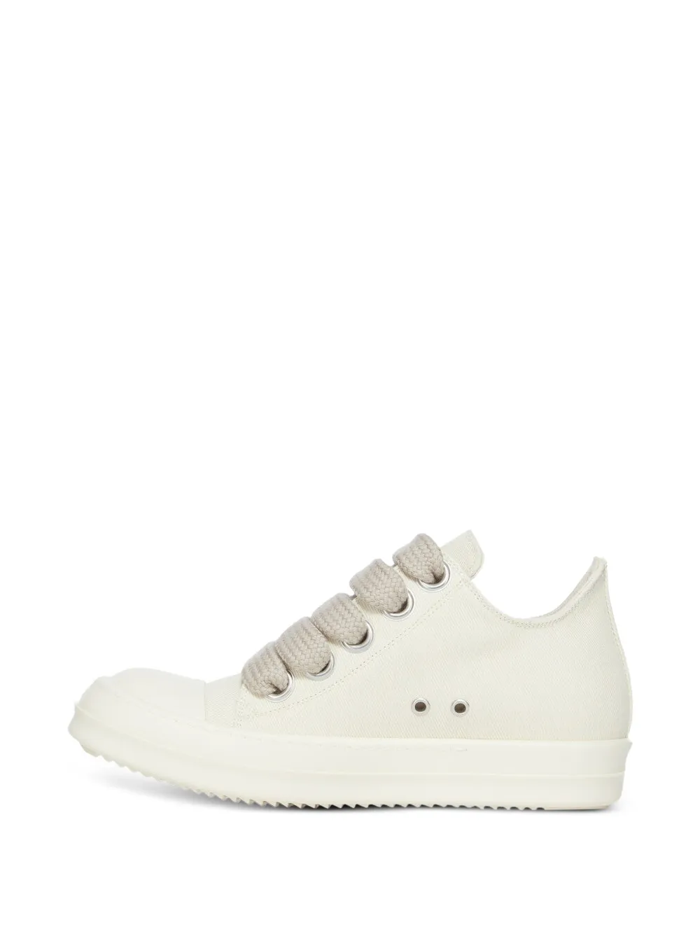 Rick Owens DRKSHDW Veterschoenen met ringlets Beige