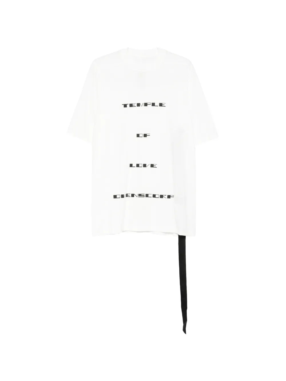 Rick Owens DRKSHDW graphic-print T-shirt - Bianco