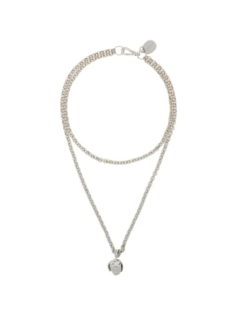 Simone Rocha halskæde med valmue-vedhæng