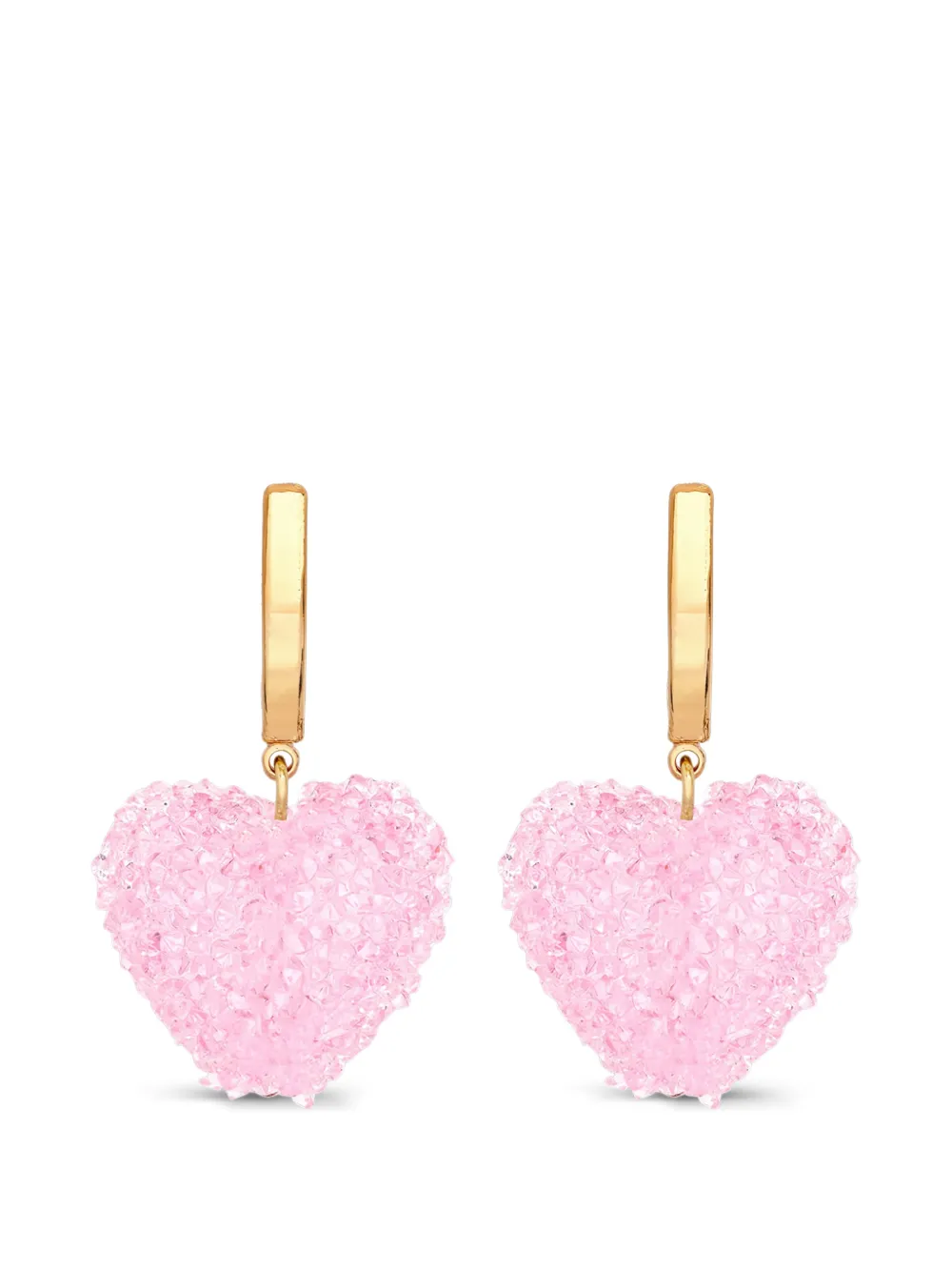 Crystal Haze Orecchini Jelly Heart - Oro