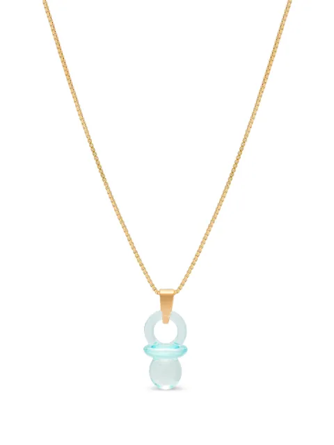 Crystal Haze Pacifier pendant necklace