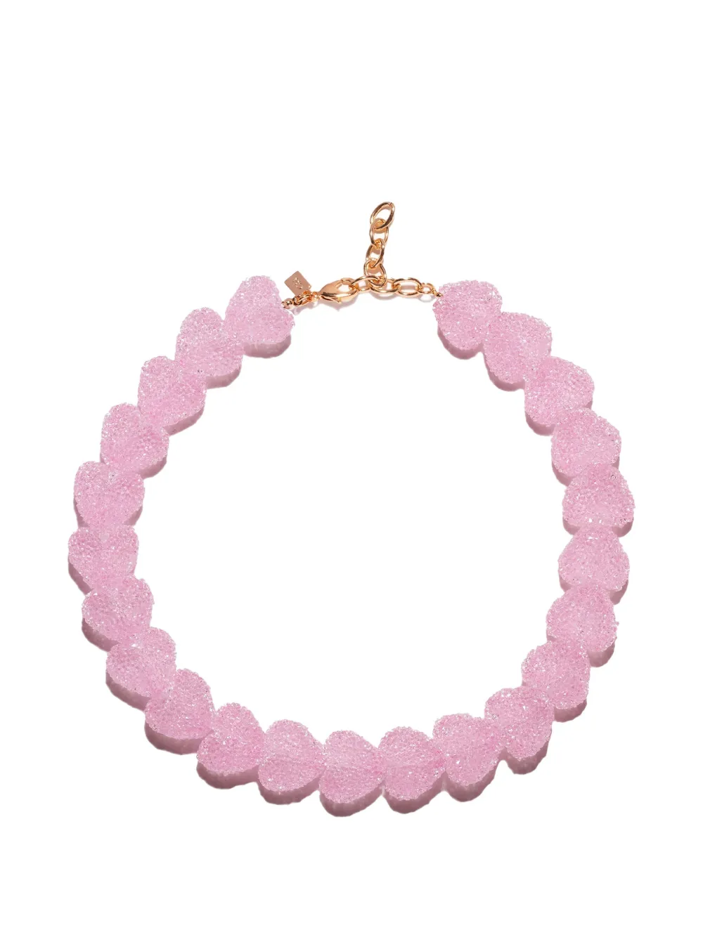 Crystal Haze Collana Jelly Heart - Rosa
