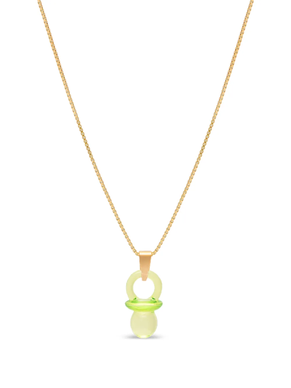 Crystal Haze Collana con pendente Pacifier - Oro