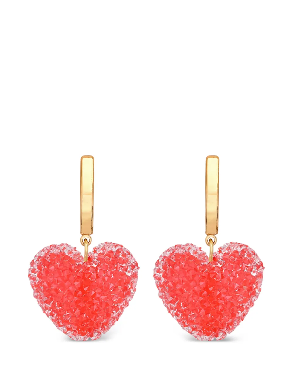 Crystal Haze Orecchini Jelly Heart - Oro