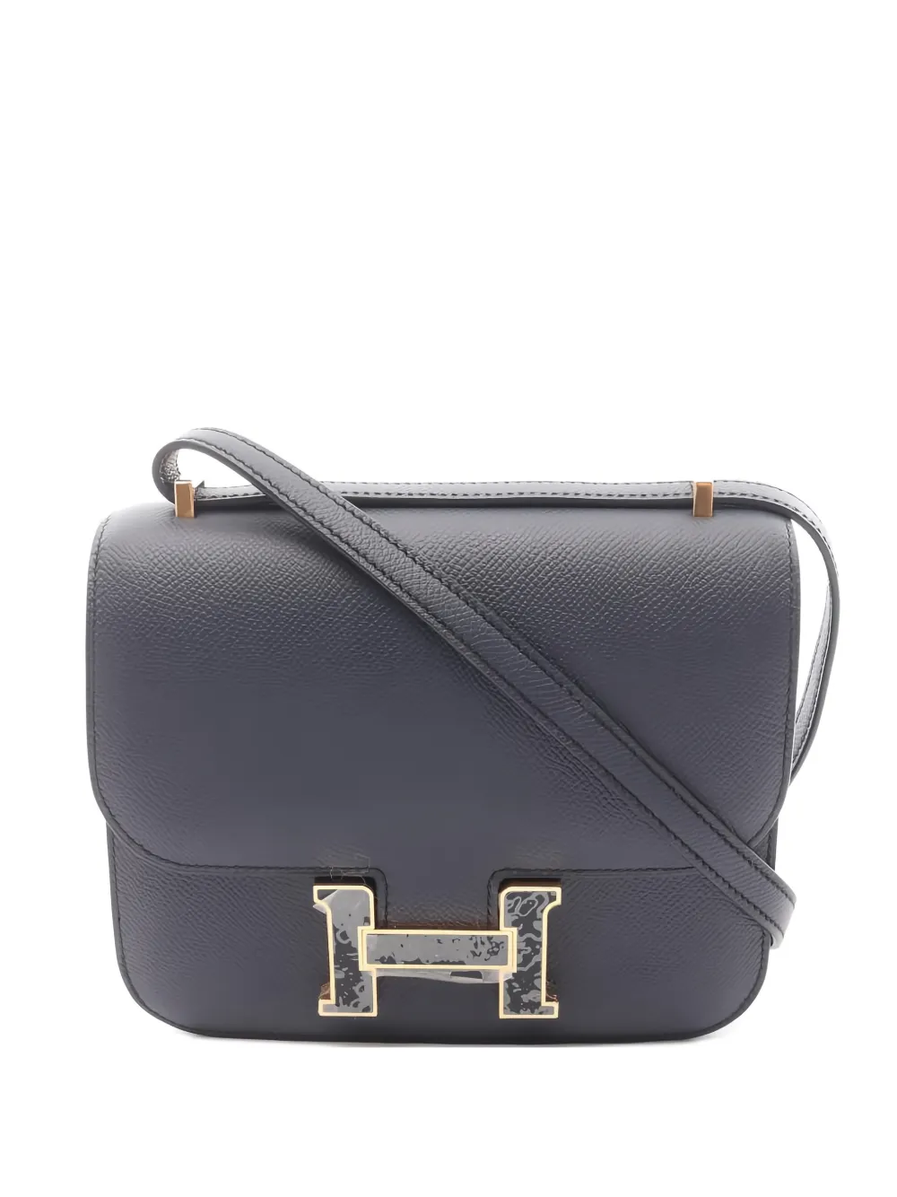 Hermès Pre-Owned 2023 mini Constance 3 shoulder bag - Blu