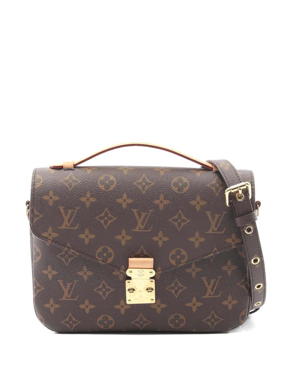Louis Vuitton Pre-Owned 2010s MM Pochette Métis monogram tote bag - Marrone