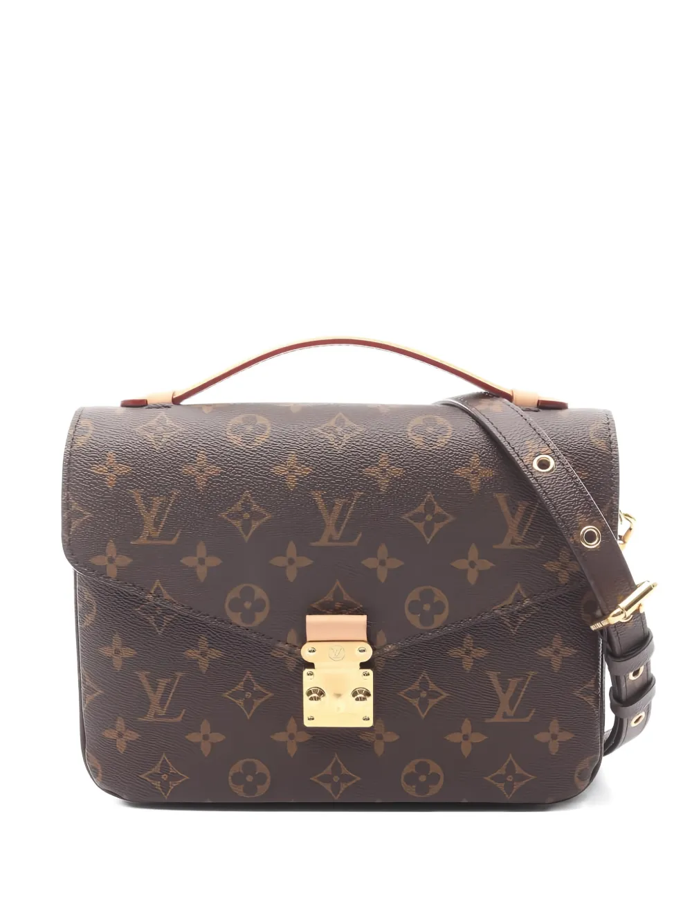 Louis Vuitton Pre-Owned 2021s Metis MM leather tote bag - Marrone