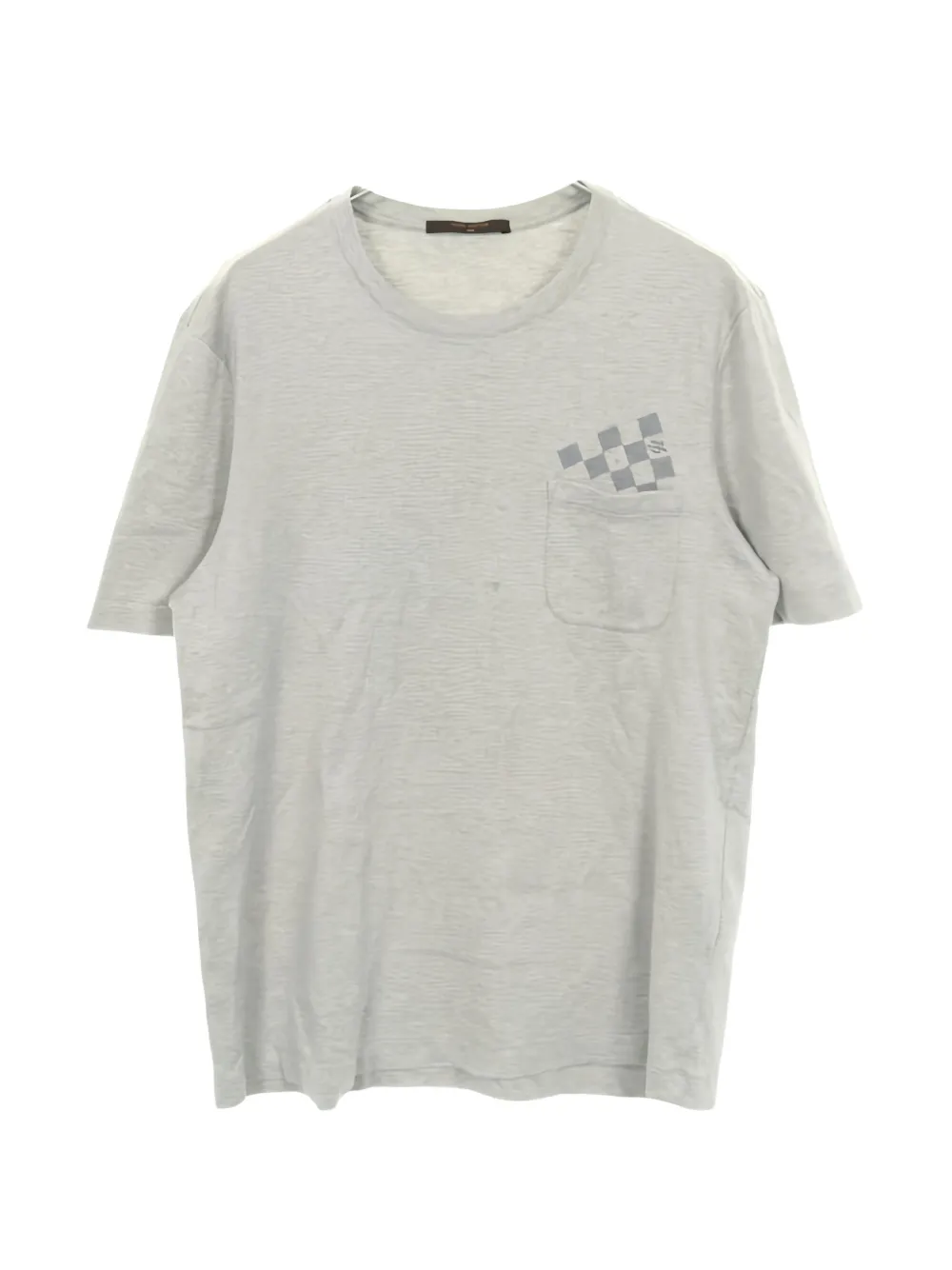 Louis Vuitton Pre-Owned 2000s Damier short sleeve T-shirt - Grau