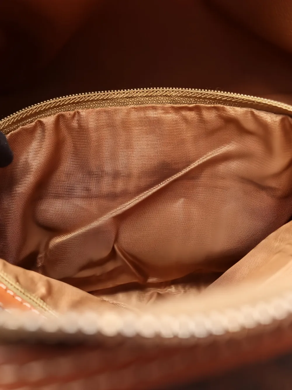 2000s Macadam Leather Shoulder Bag