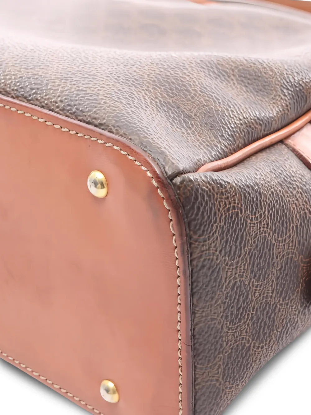 2000s Macadam Leather Shoulder Bag