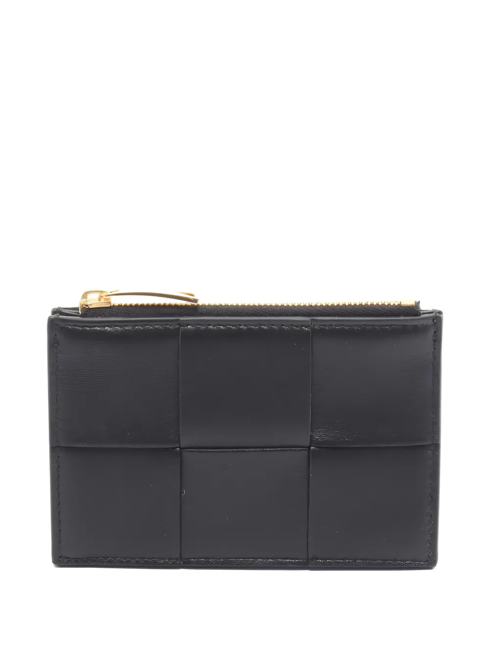 Bottega Veneta Pre-Owned 2020s Cassette leather wallet - Nero