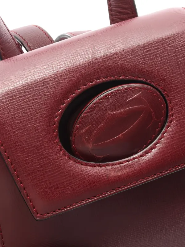 Cartier 2010s マスト ドゥ カルティエ バックパック | レッド