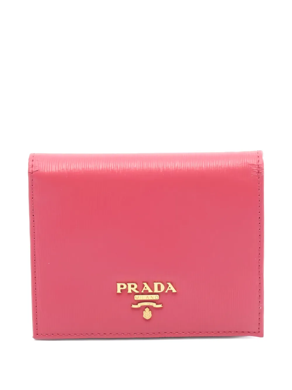 Prada Pre-Owned 2000s leather bi-fold wallet - Rosa