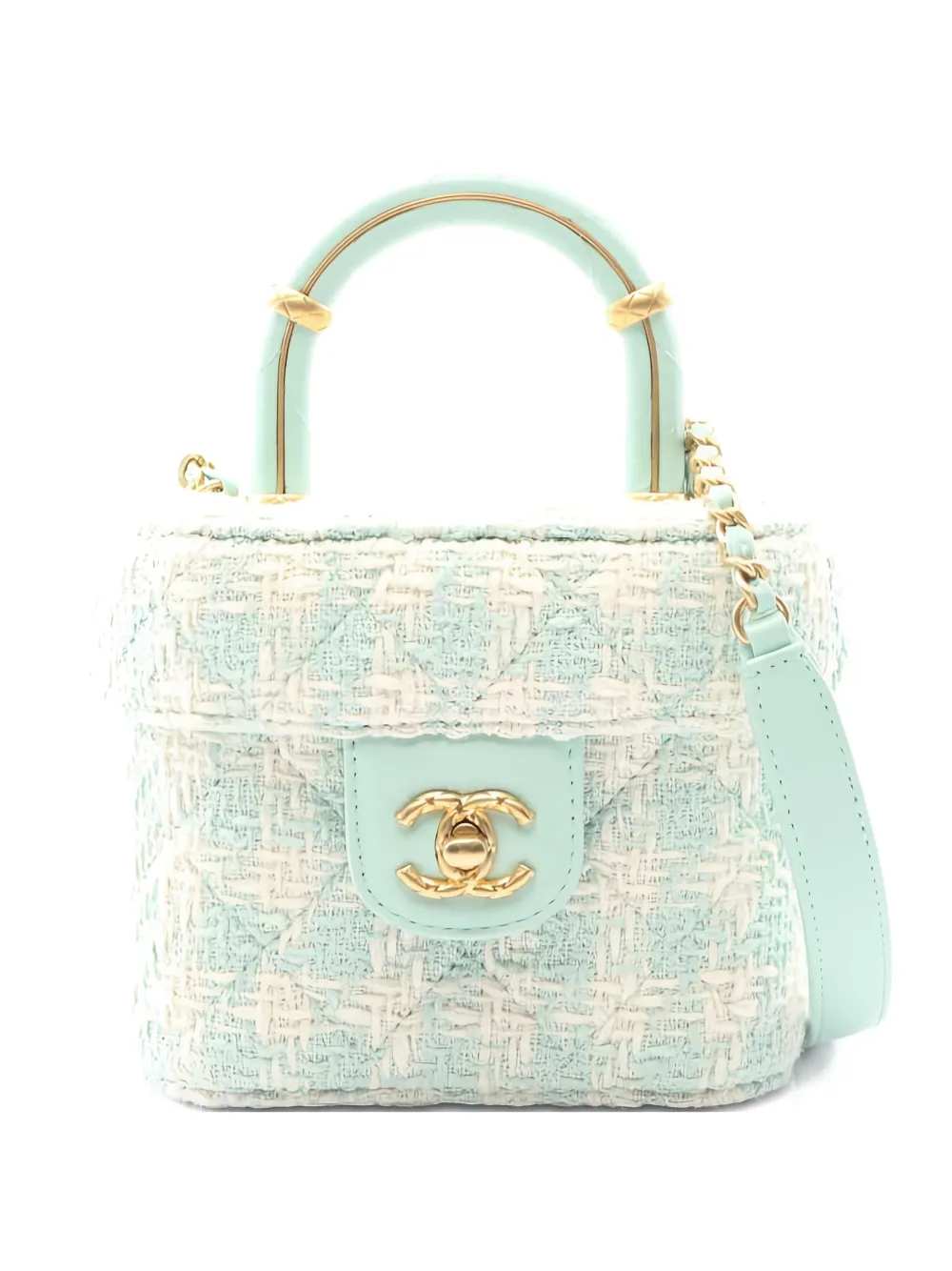 CHANEL Pre-Owned 2021s CC-logo tote bag - Bianco