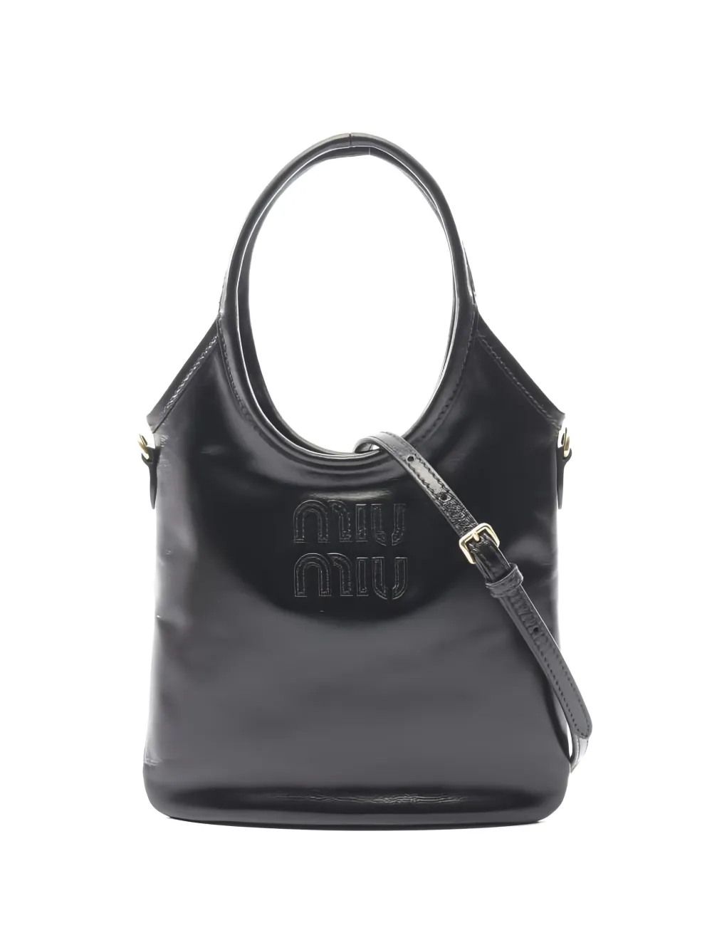 Miu Miu Pre-Owned 20s leather handbag - Nero