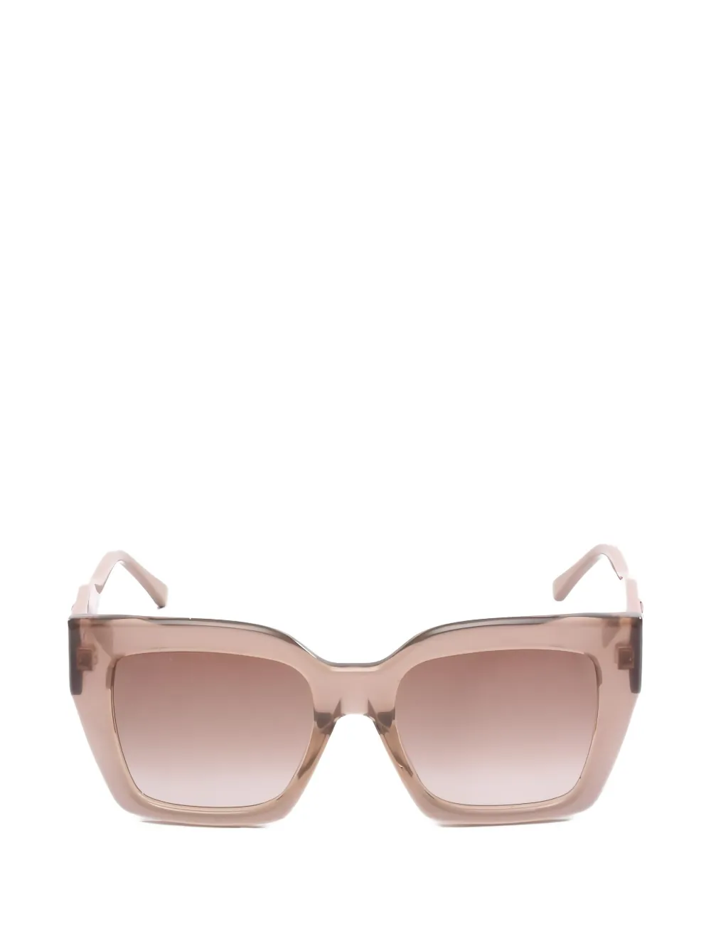 Jimmy Choo Pre-Owned 2010s square-frame sunglasses - Toni neutri