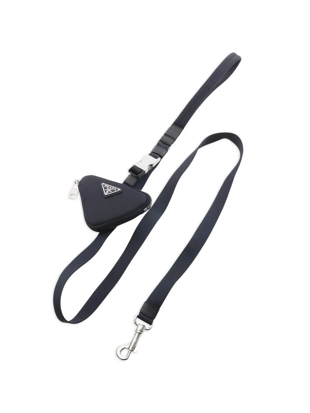 Prada Pre-Owned 2020s logo-plaque lead pet accessory - Blu