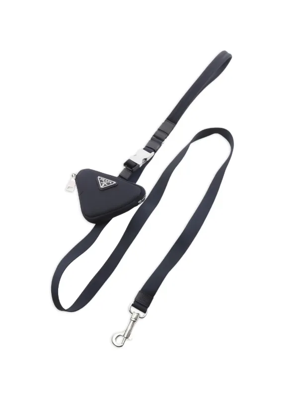 Prada Pre-owned 2020s Logo-plaque Lead Pet Accessory in Blue
