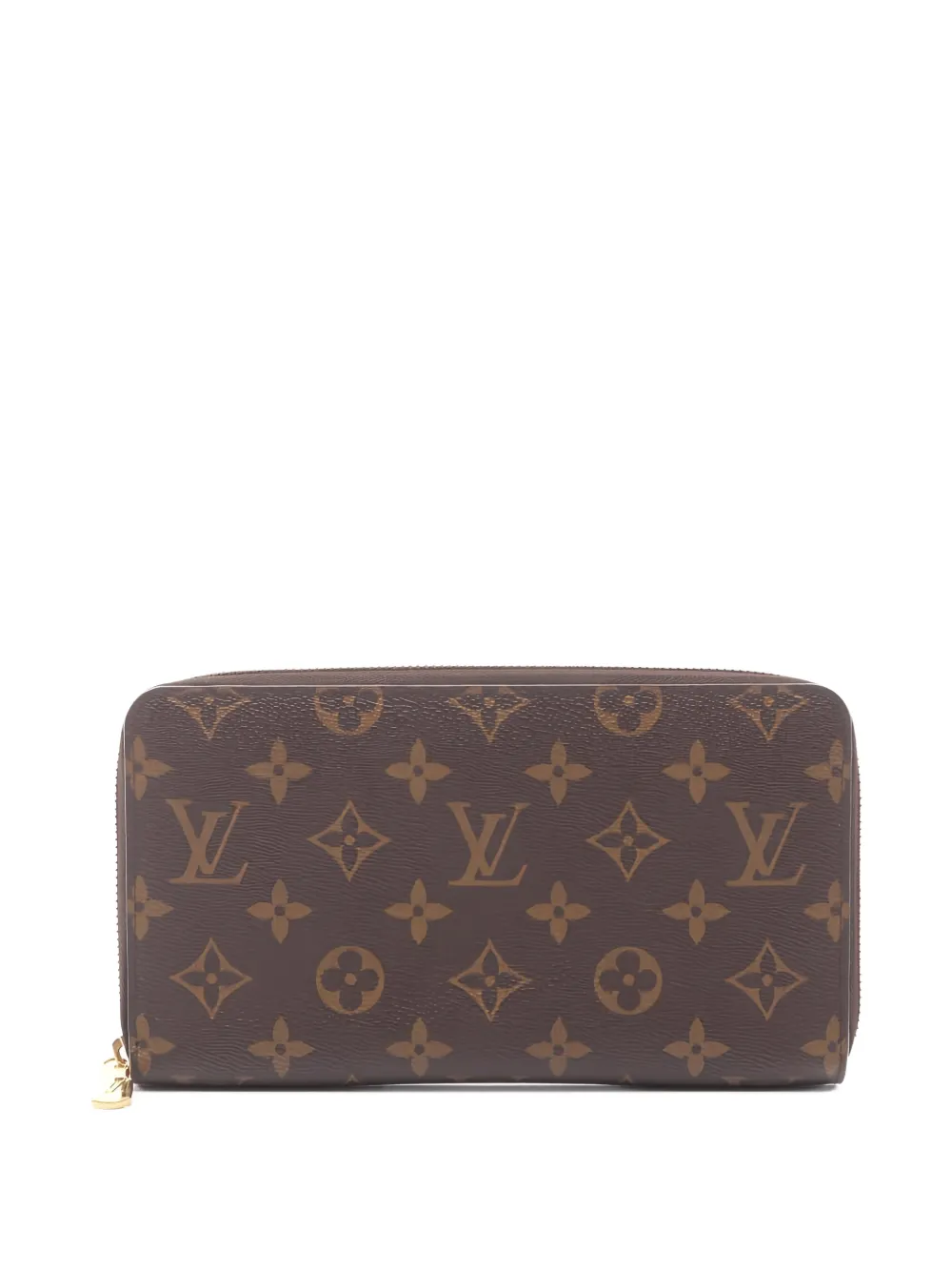 Louis Vuitton Pre-Owned 2021 long Zippy Monogram wallet - Marrone