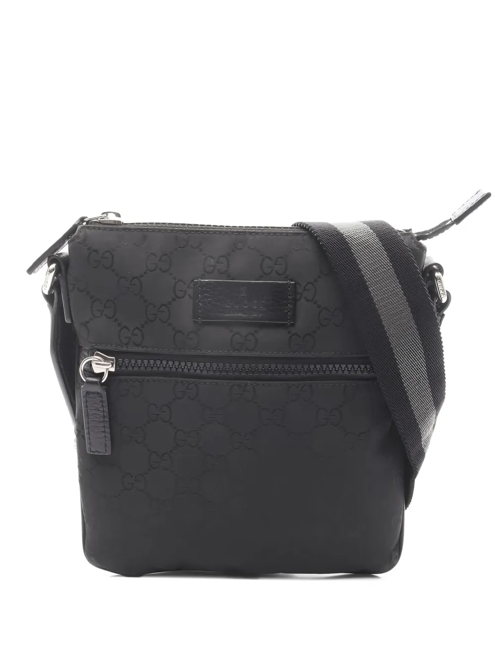 Gucci Pre-Owned 2010s GG pattern shoulder bag - Nero