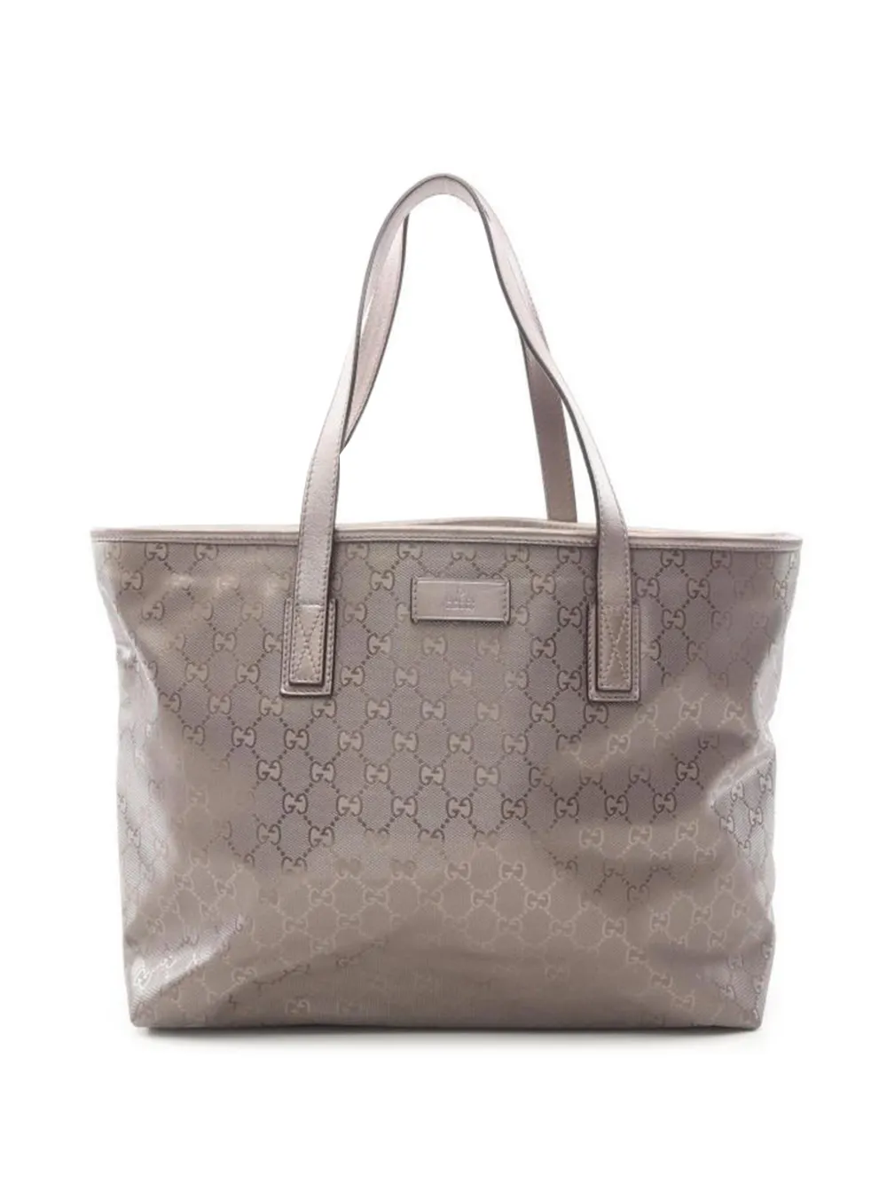 Gucci Pre-Owned 2000s GG Imprimé tote bag - Grigio