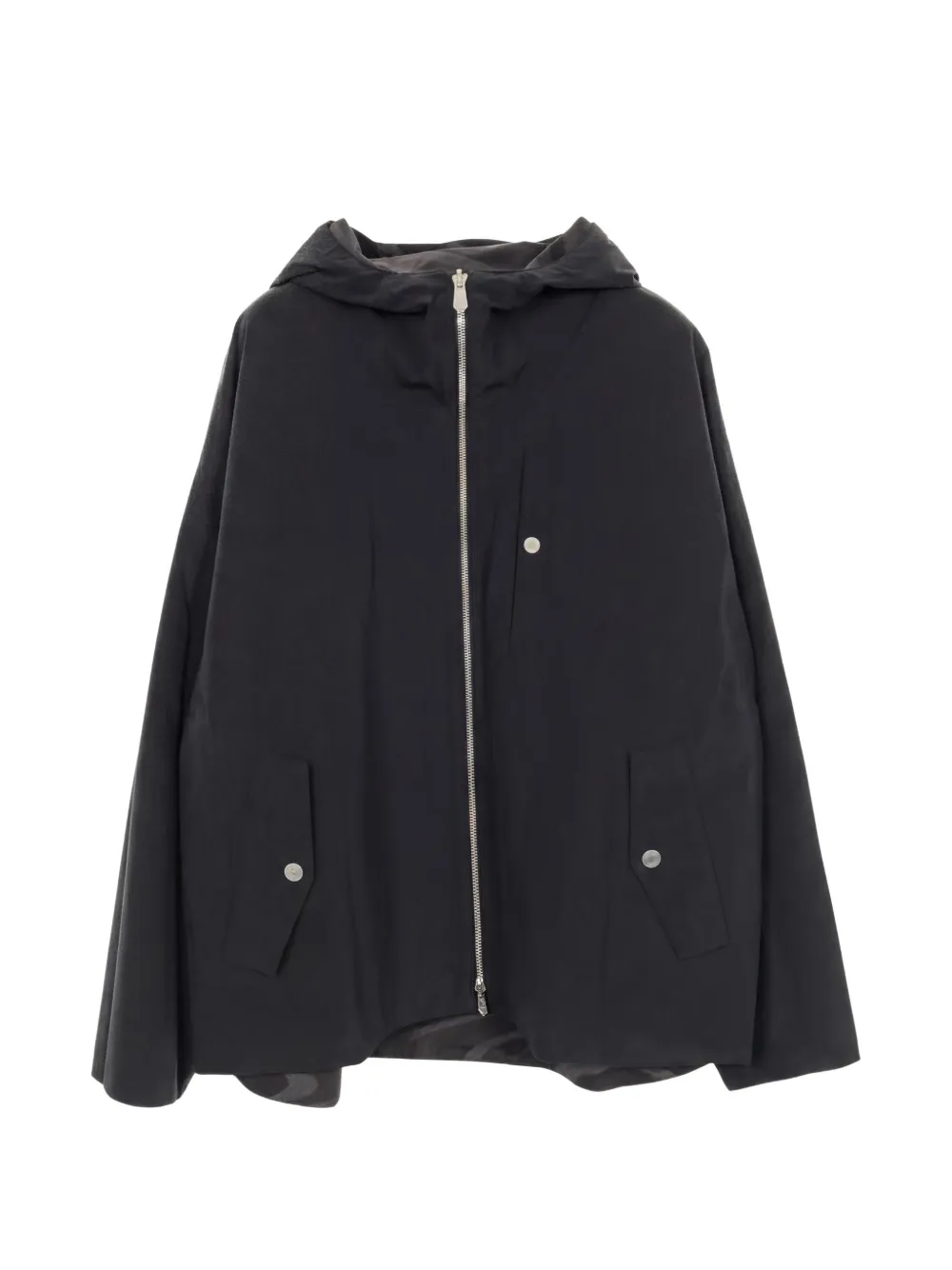Hermès Pre-Owned 2010s reversible hooded jacket - Nero