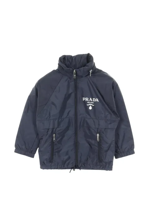 Prada Pre-Owned 2000's 히든 후드 재킷