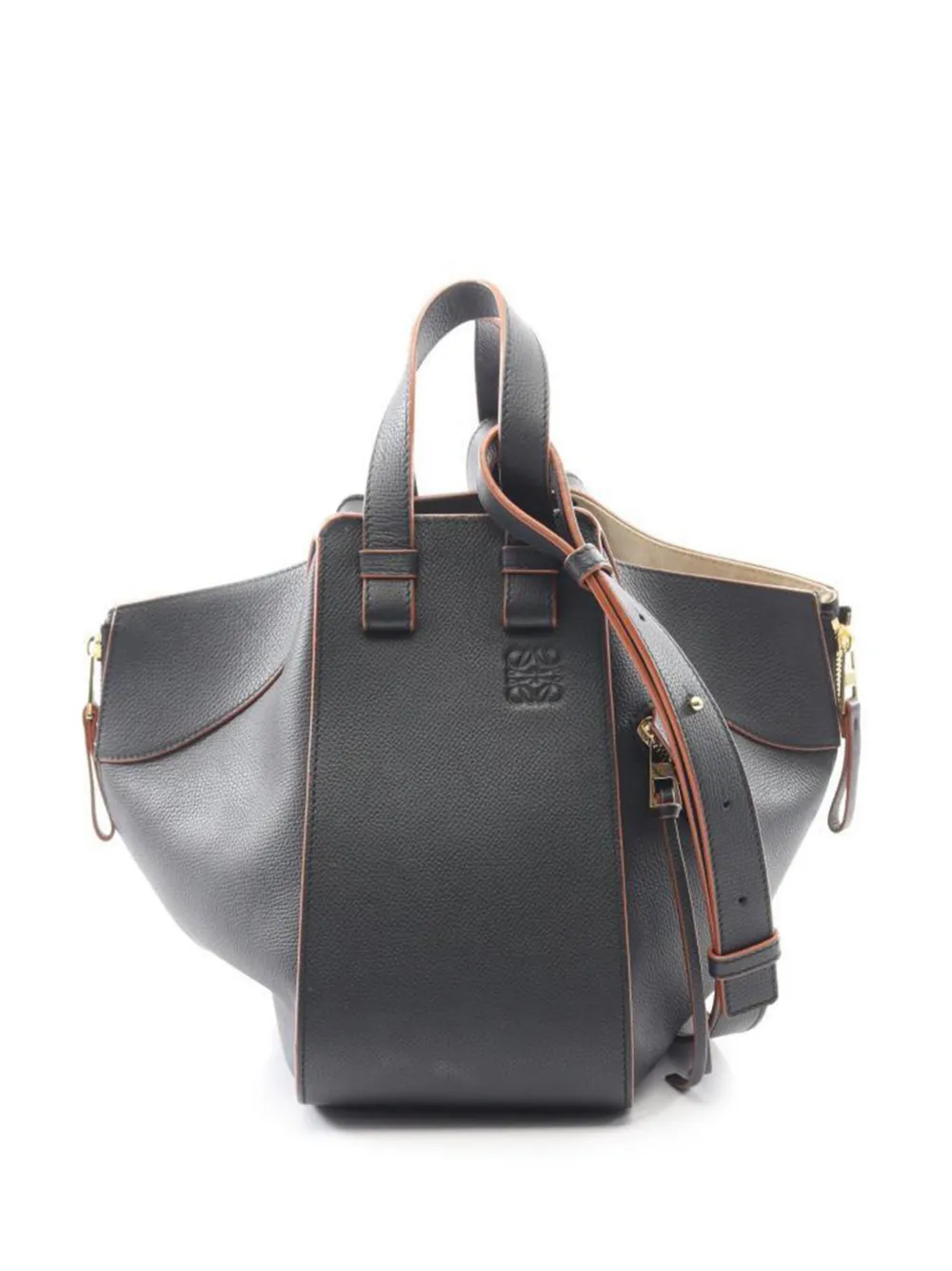 Loewe Pre-Owned small Hammock tote bag - Nero