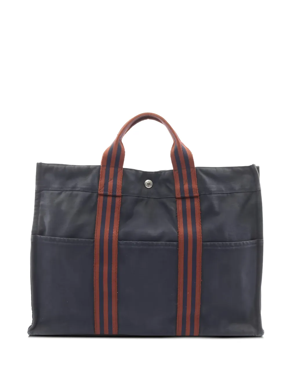 Hermès Pre-Owned 2000s MM Fourre Tout canvas tote bag - Blu