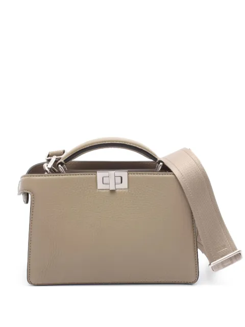 Fendi Pre-Owned 2010s Peekaboo ISeeU X-Cross two-way leather handbag