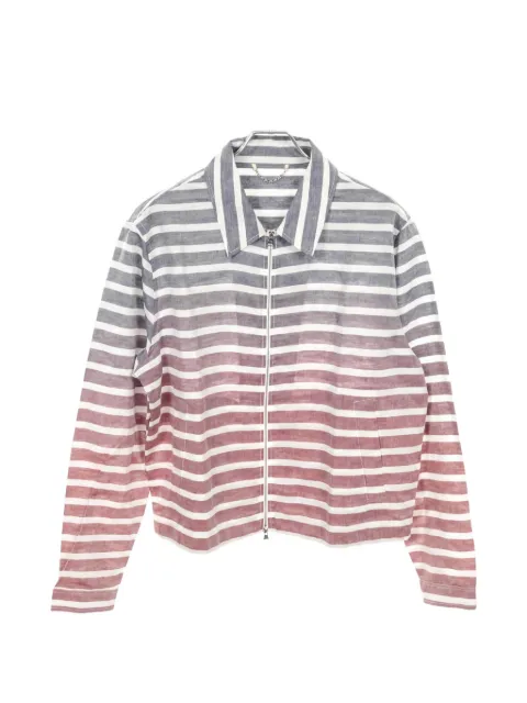 Louis Vuitton Pre-Owned 2000s striped zip-up jacket